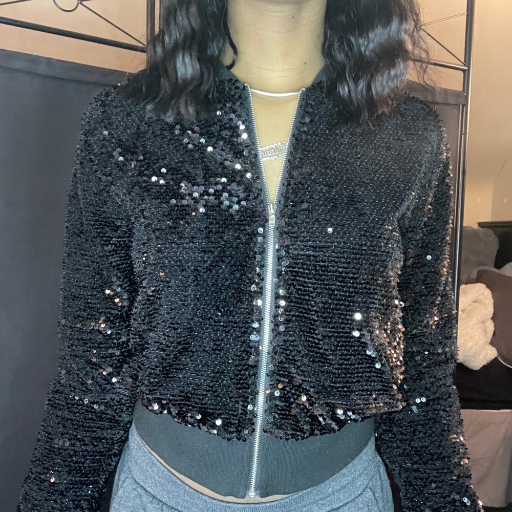 sequins jacket